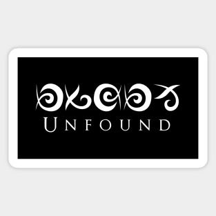 The Dark Tower Unfound white Sticker